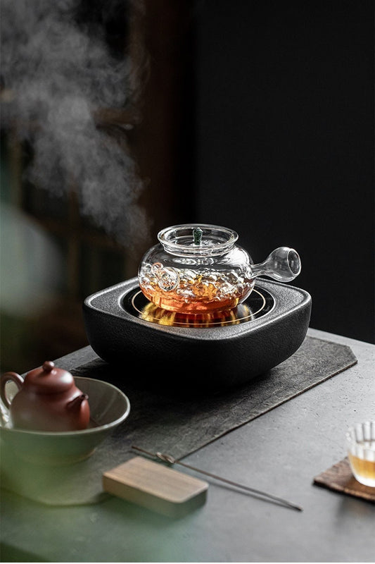 Handmade Original Glass Kettle Brewing Teapot High Borosilicate Glass –  Jiangnan.Art.Tea