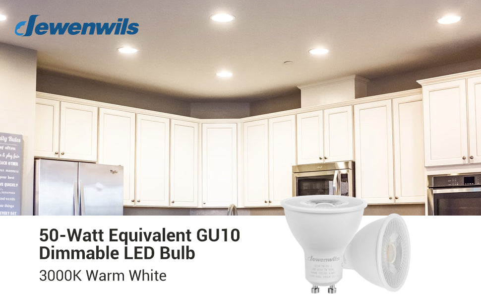 Ampoule GU10 - 7 Watts LED SMD Dimmable - Deneoled