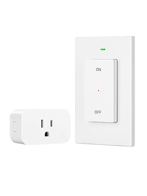 DEWENWILS Wireless Remote Control Light Switch and Receiver, 110v