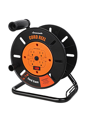 DEWENWILS Extension Cord Storage Reel ( without cord ) for 12/3,14