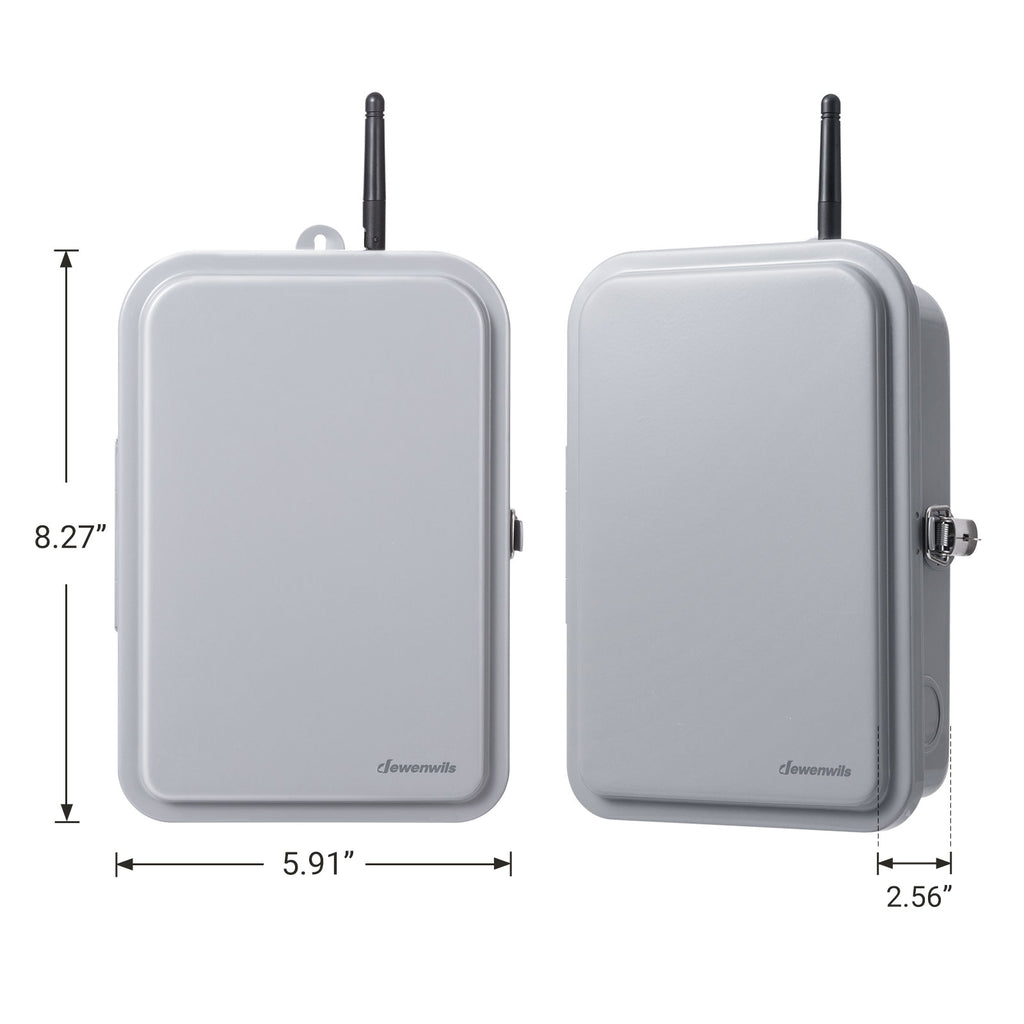 WiOn 50054 Outdoor Wi-Fi Smart Box, Wireless Time Switch 