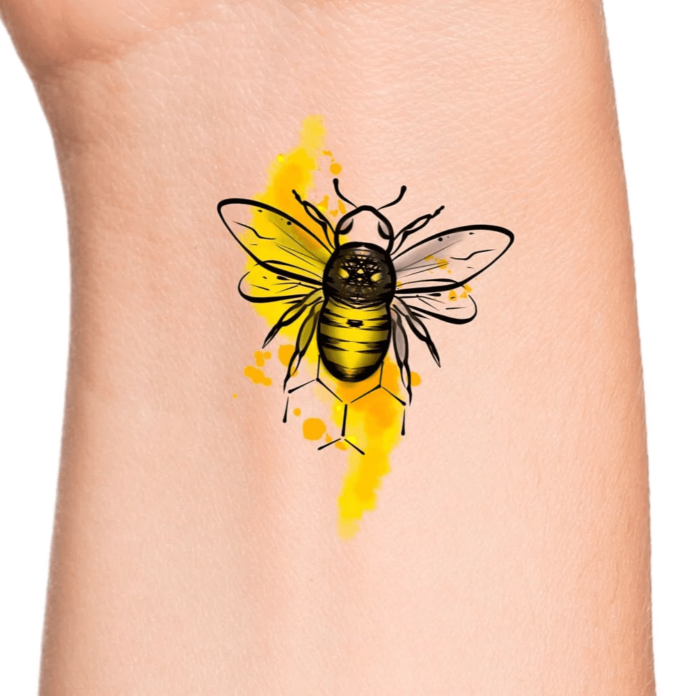 Bee Tattoo Ideas Created with AI  artAIstry