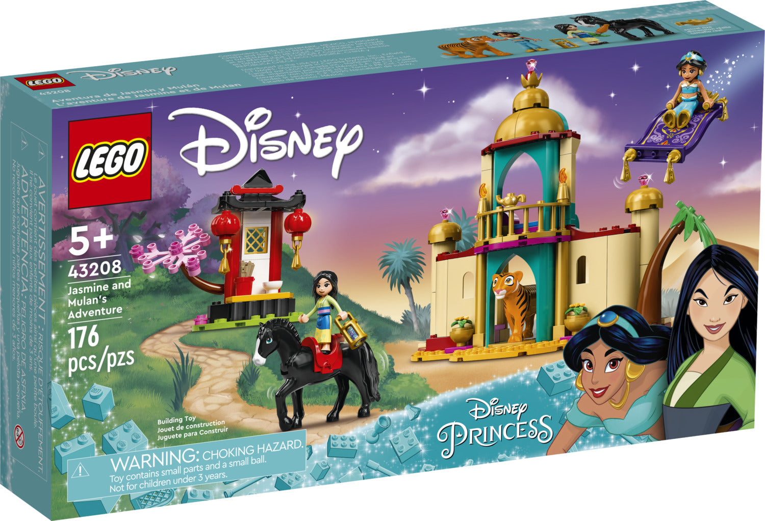 LEGO® Disney: Aurora, Merida and Tiana's Enchanted Creations