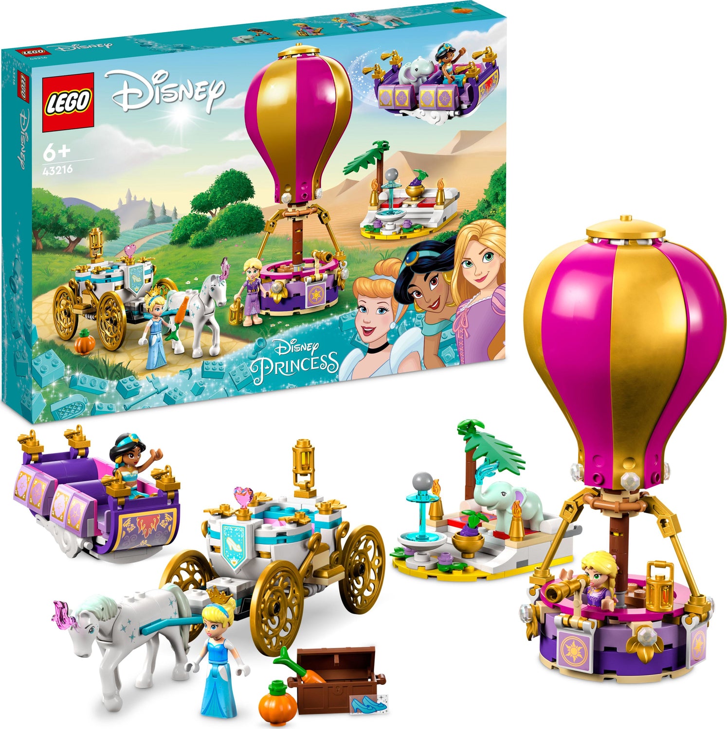 Lego Disney Princess Creaciones Encantadas De Aurora, Merida Y Tiana
