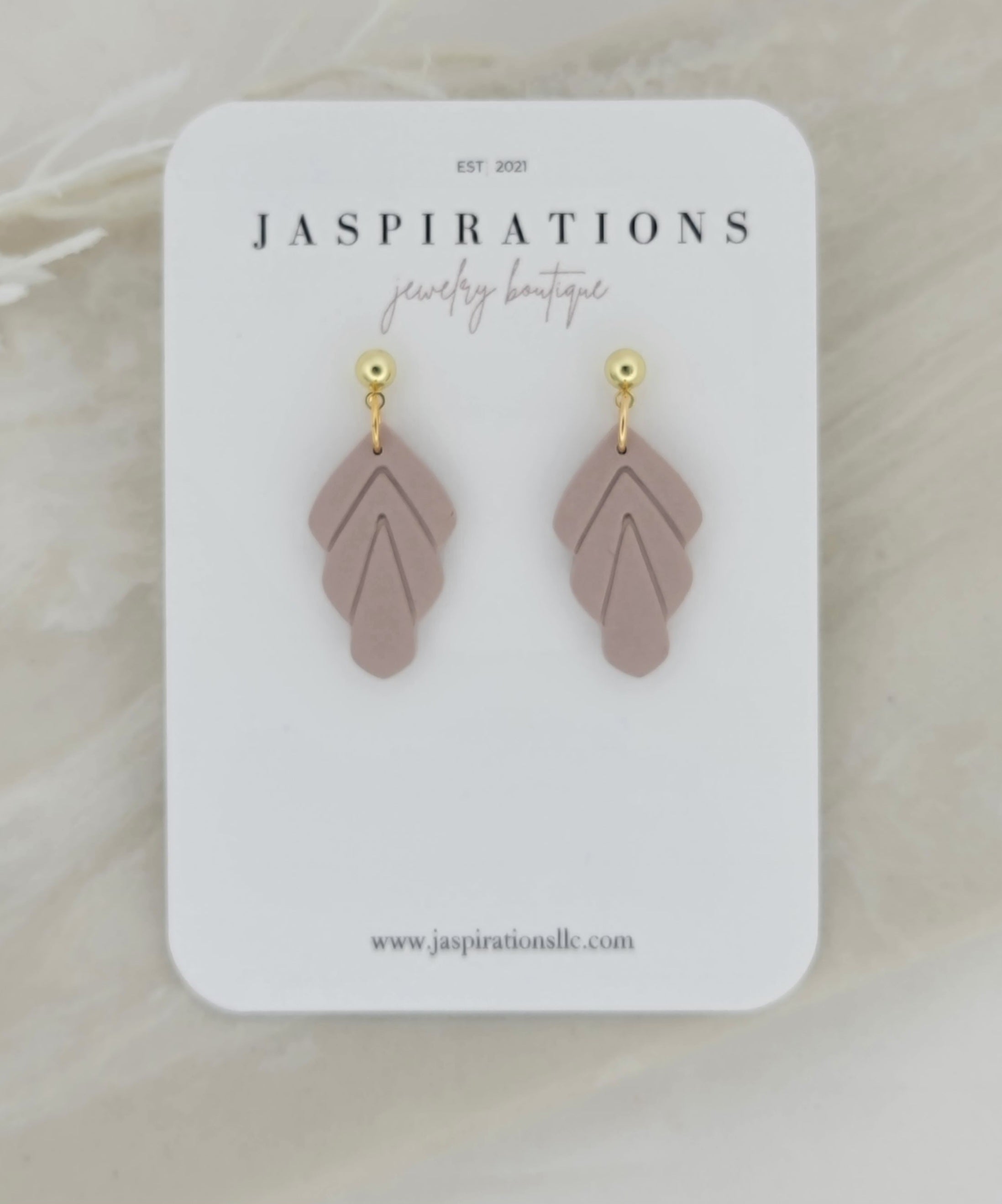 Simple Pink Dangles