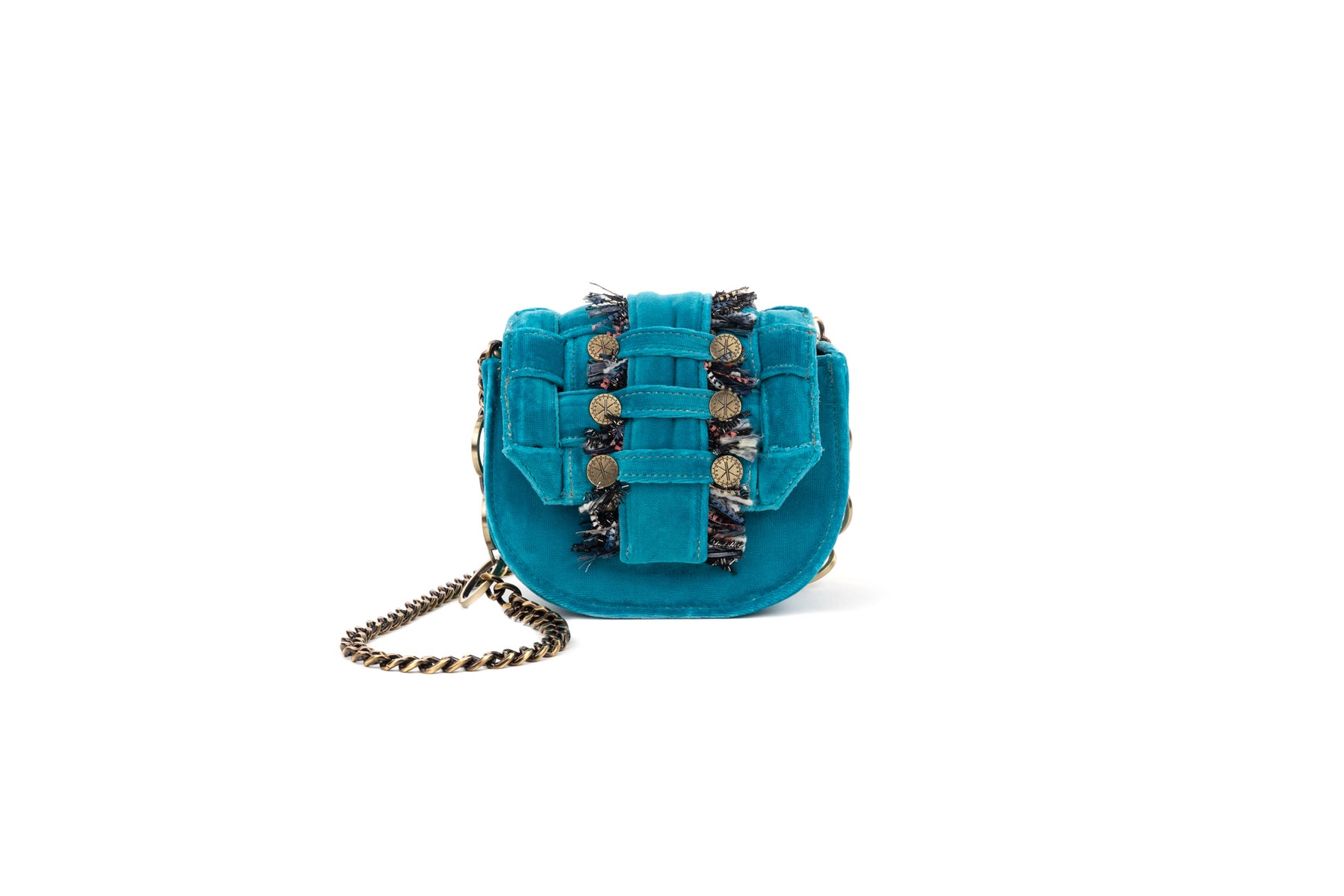 turquoise shoulder bag