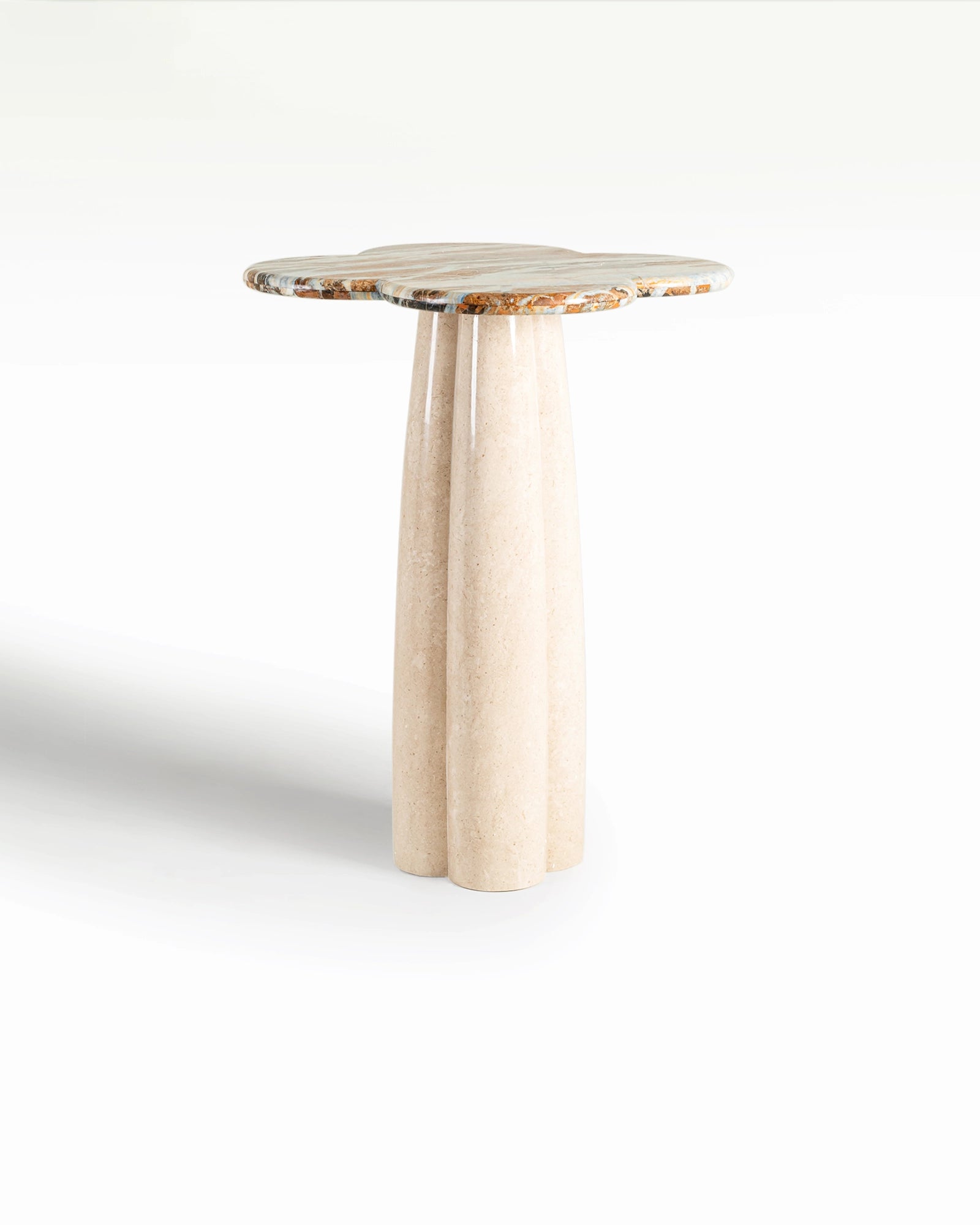 Blue Jeans Clover Bar Table