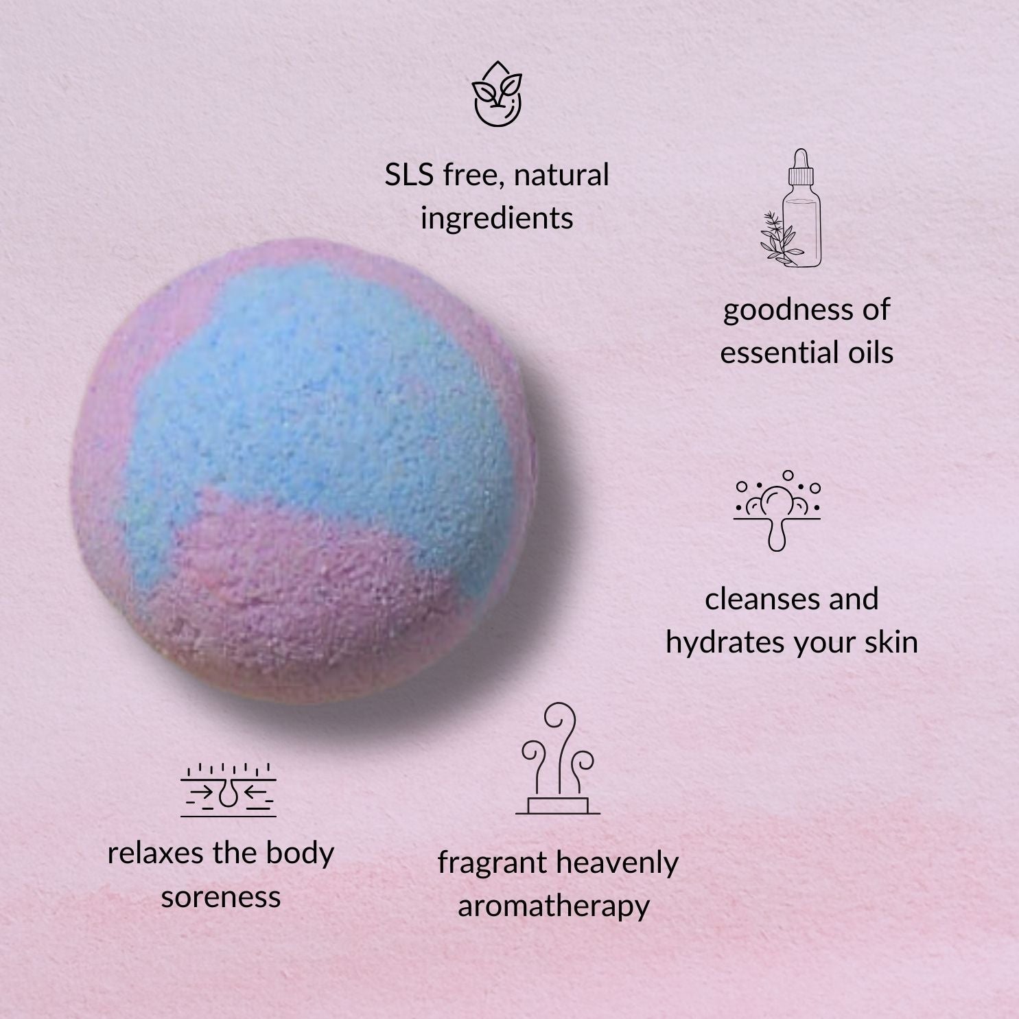 Enchant - Lily Bath Bomb, Safe for kids