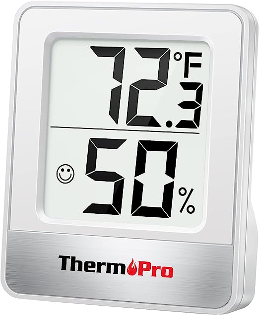  Antonki Room Thermometer Indoor Hygrometer, Humidity