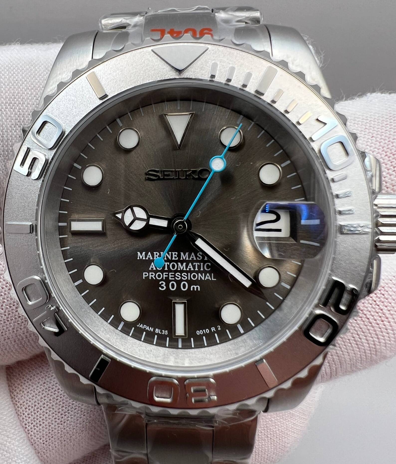 Seiko Yachtmaster Rhodium Dial Mod – Swiss Watchers