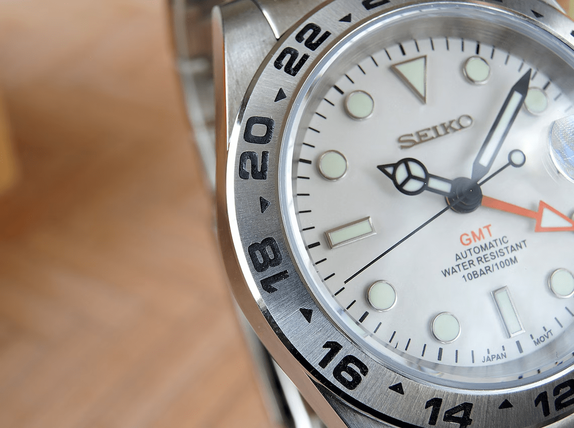 Seiko Explorer II GMT Mod – Swiss Watchers