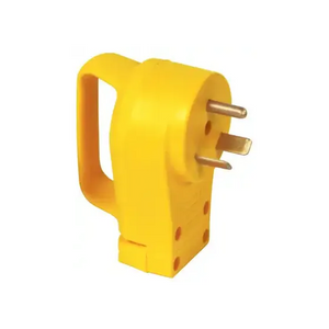 Camco 55245 Plug, 30 Amp, 125 Volt, Male, Yellow Jacket - RVPartsOutlet