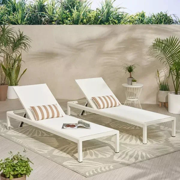 CAPE CORAL KD CHAISE LOUNGE GRY(MP2)( SET OF 2 ) - DTYStore