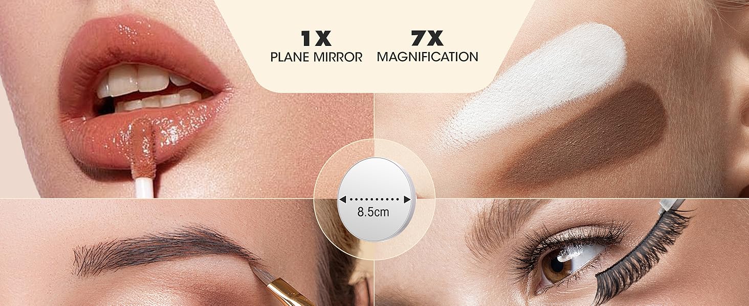 HASIPU 11/12 Bulbs Hollywood Vanity Mirror with Lights, LED Makeup Mirror