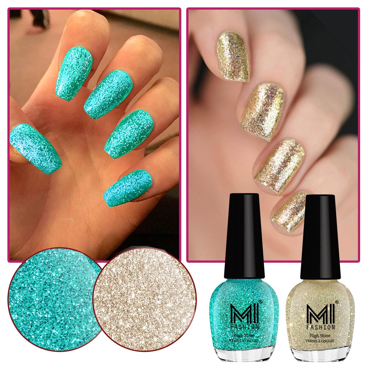Out of Sequins Reflective Nail Polish Topper By KBShimmer