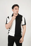 – SUMMER VERTICAL STRIPED POLO T-SHIRT –