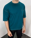 – CONTRAST STITCH OVERSIZES TEES –