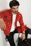 PACK OF RED CHECK & QUADREY SHIRTS -