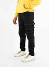 - Contrast Belt Baggy Fit Pant -