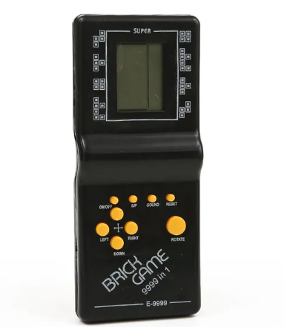 Mini Game Retrô Portátil Brick Game 9999 In 1