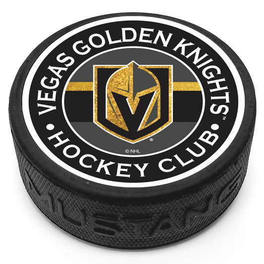 Vegas Golden Knights Gear Design TRIMFLEXX 3-D Hockey Puck w/Embossed  Finish NEW