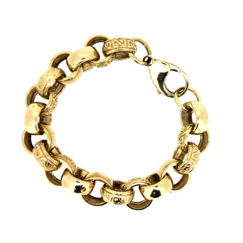 Gold Belcher Bracelet