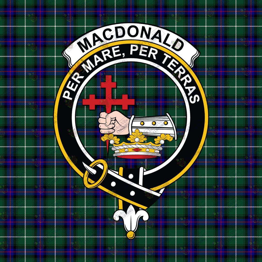 MacDonald of the isles Clan Crest and Motto