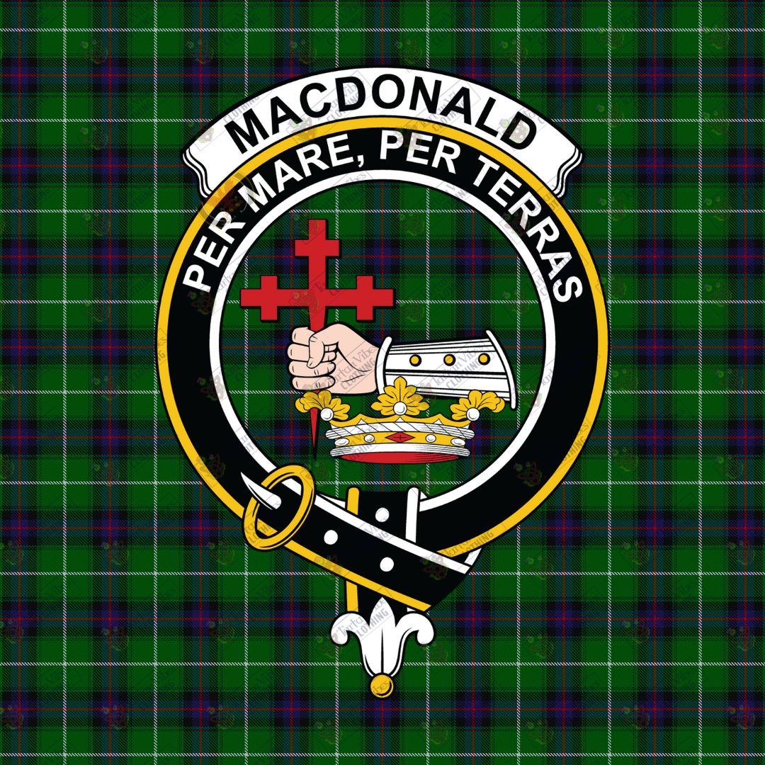 MacDonald of the isles Clan Crest and Motto