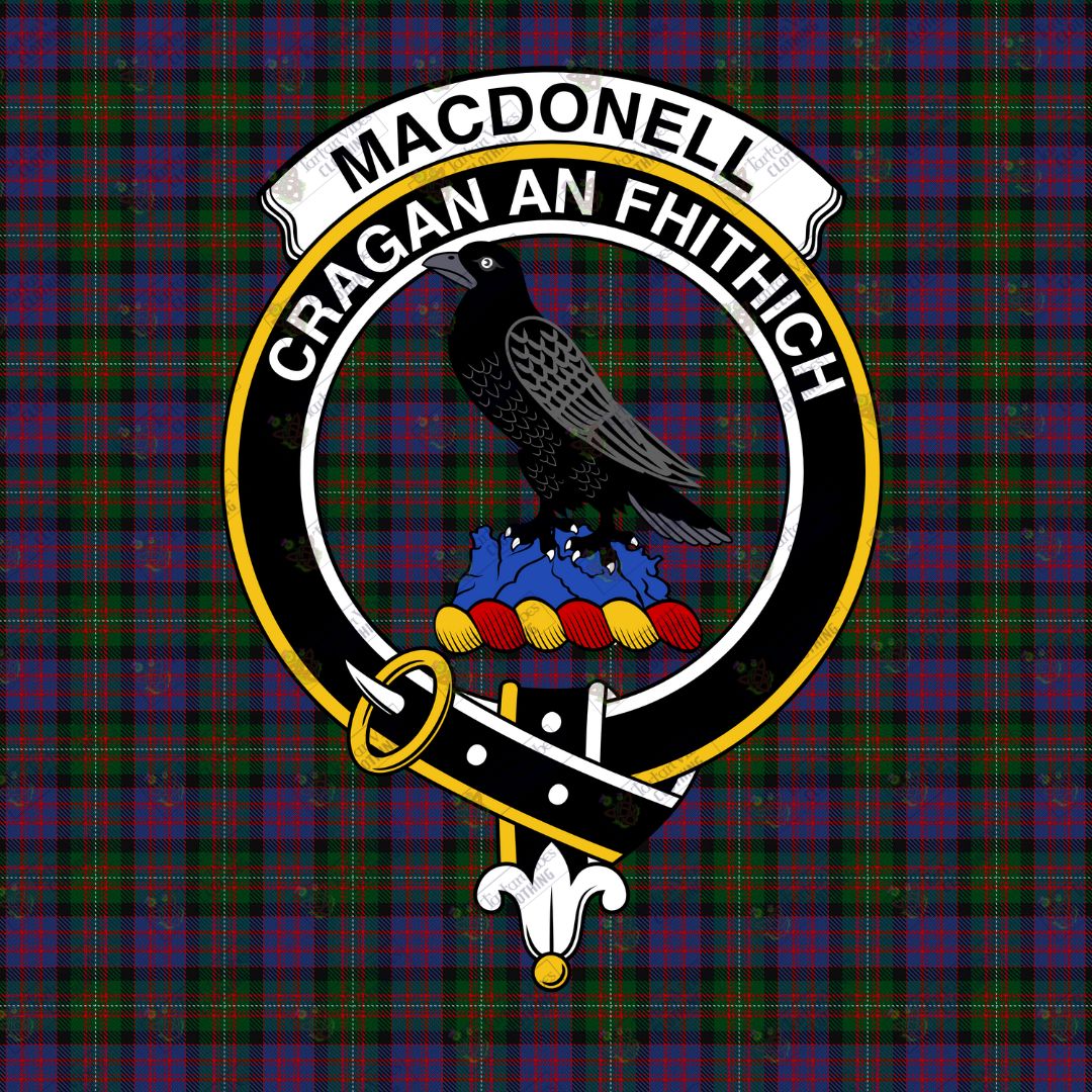 MacDonell of Glengarry Clan Crest and Motto