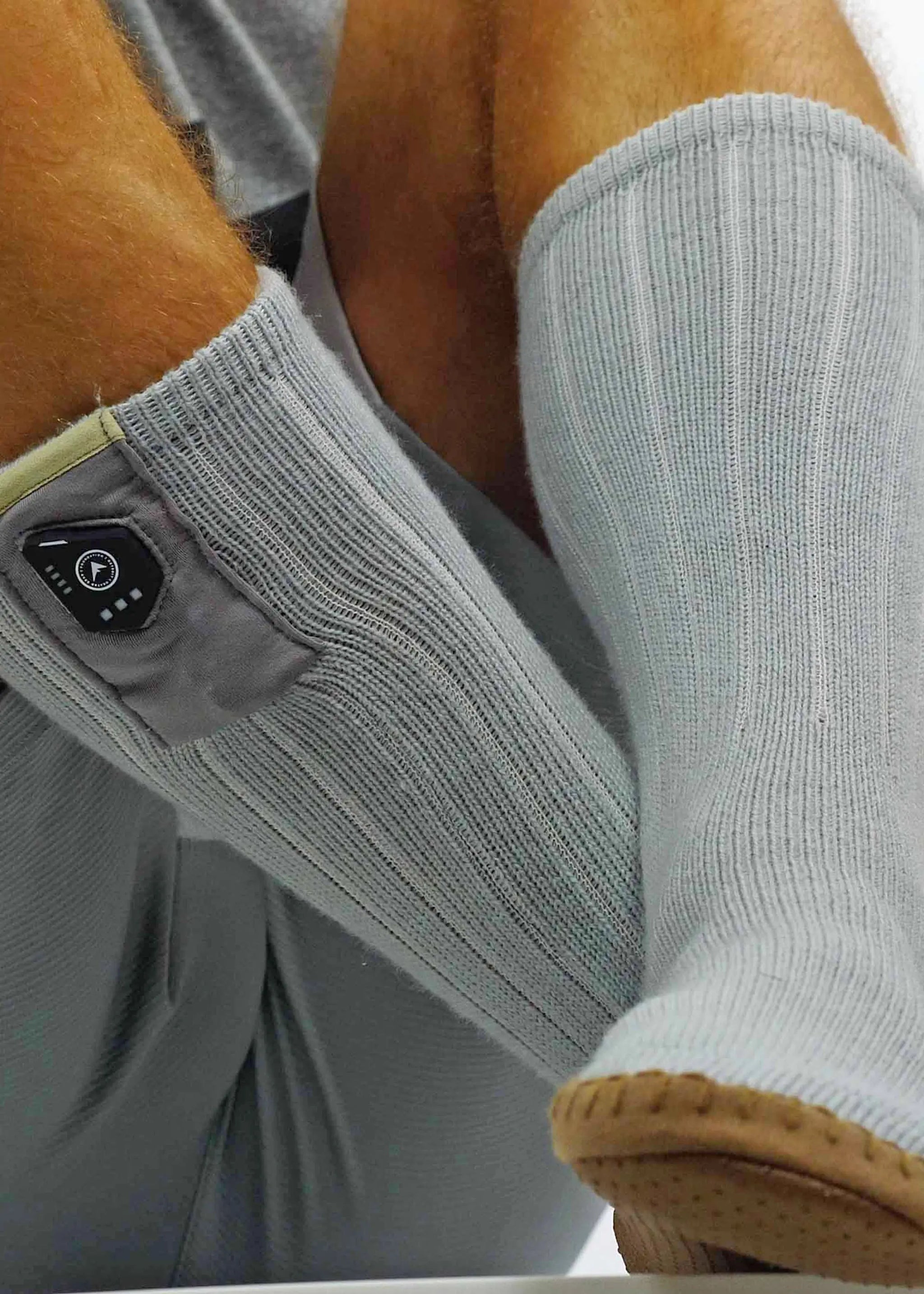 heated 3.7 v slipper socks