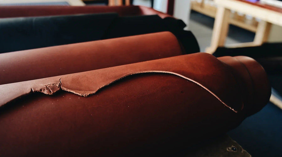 single strip of leather
