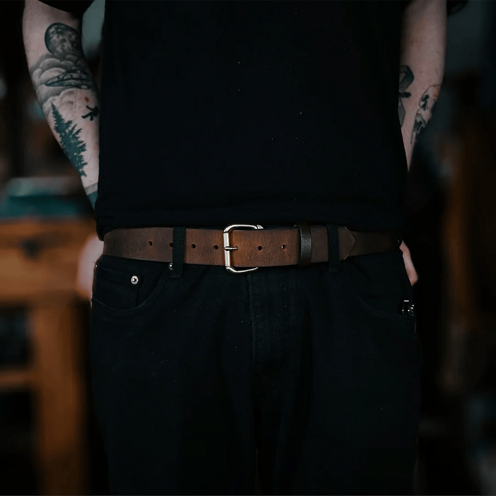 Bench Craft Leather Belt - 6016 - Town & Country Men's Shop