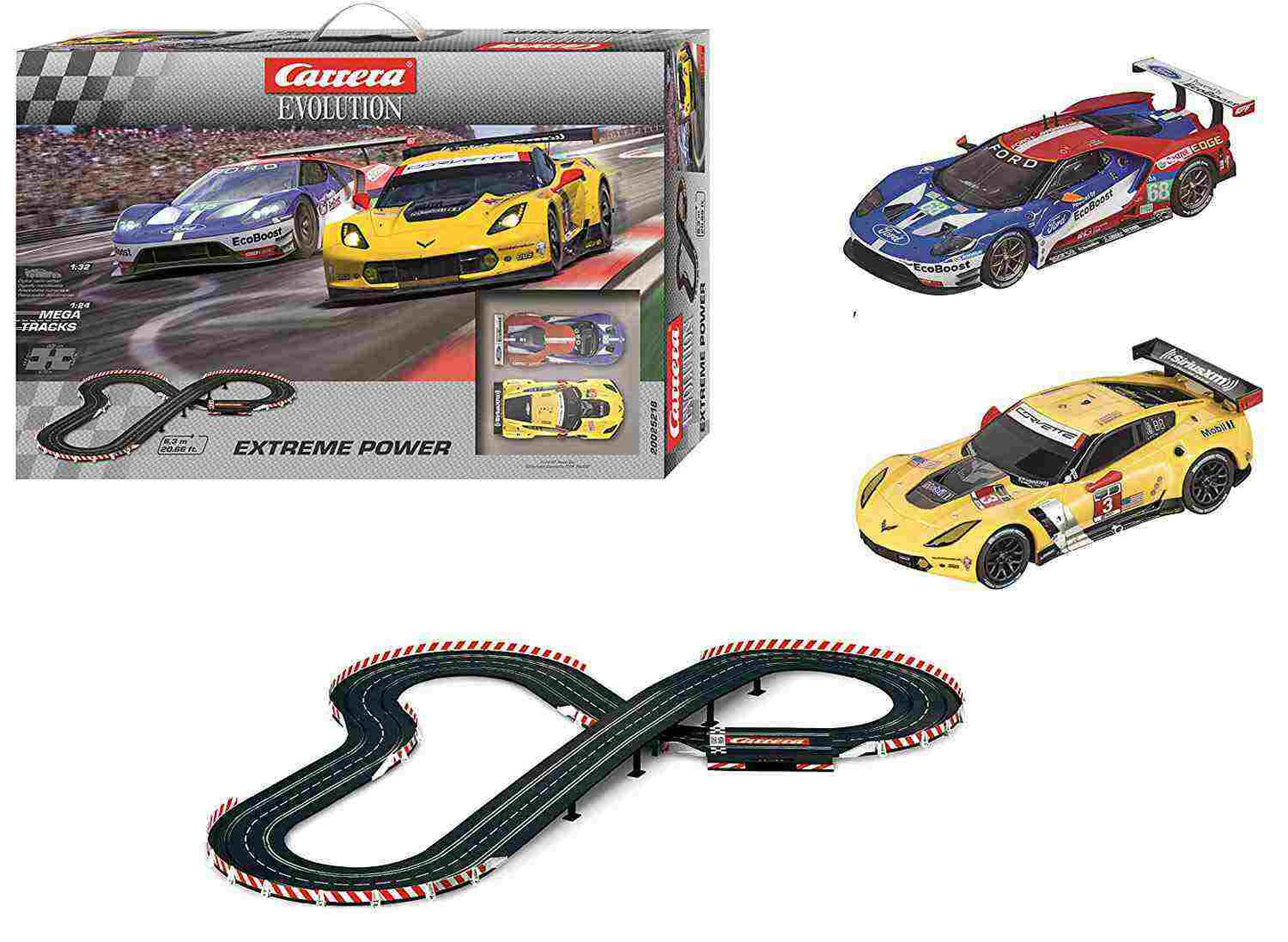 Carrera Evolution Extreme Power Slot Car Set – Meltonlexiz