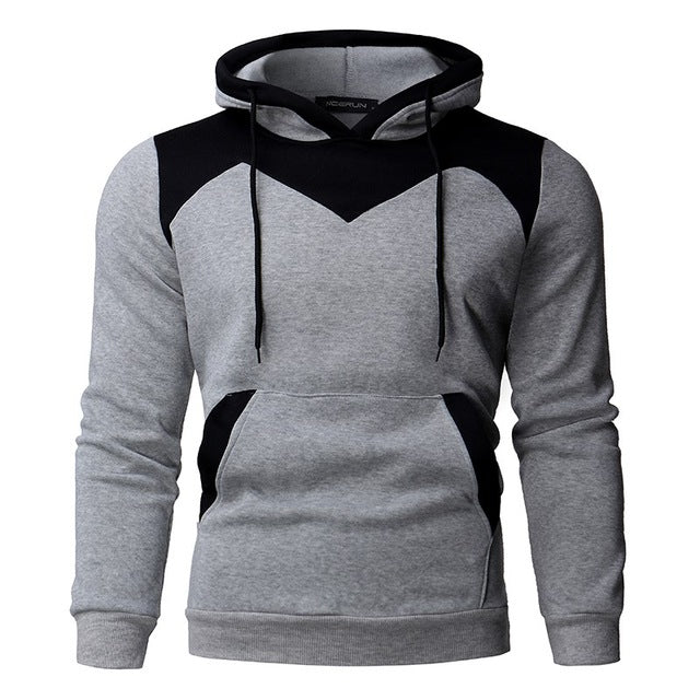 men color black hoodie