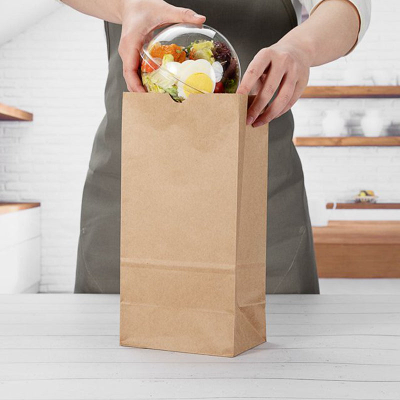 DURO 20 lb Kraft Paper Bags - 400 pcs, Eco-Friendly & Durable