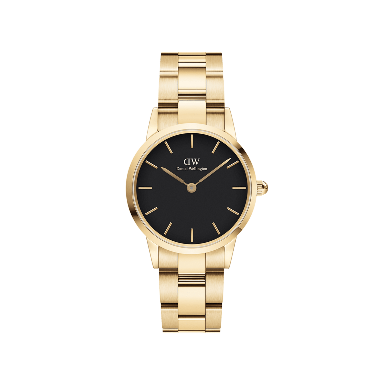 Iconic Link - Watch in Rose Gold with Black dial 36mm | DW