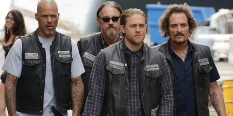 An image of a still from the TV series "Sons of Anarchy"