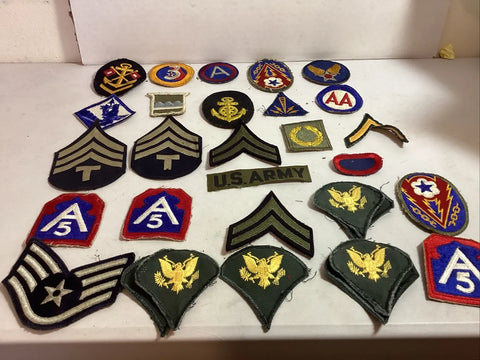 A display of a Military Collection