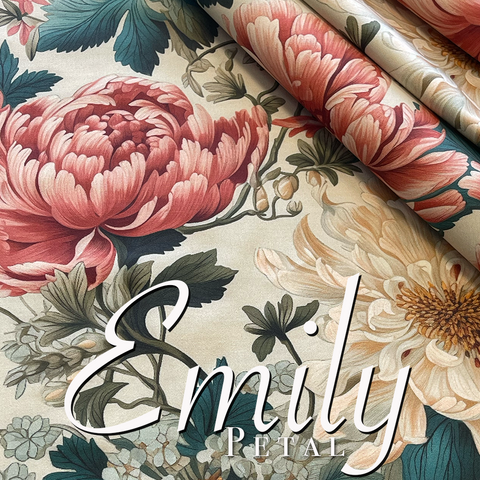 Emily Petal Floral Fabric