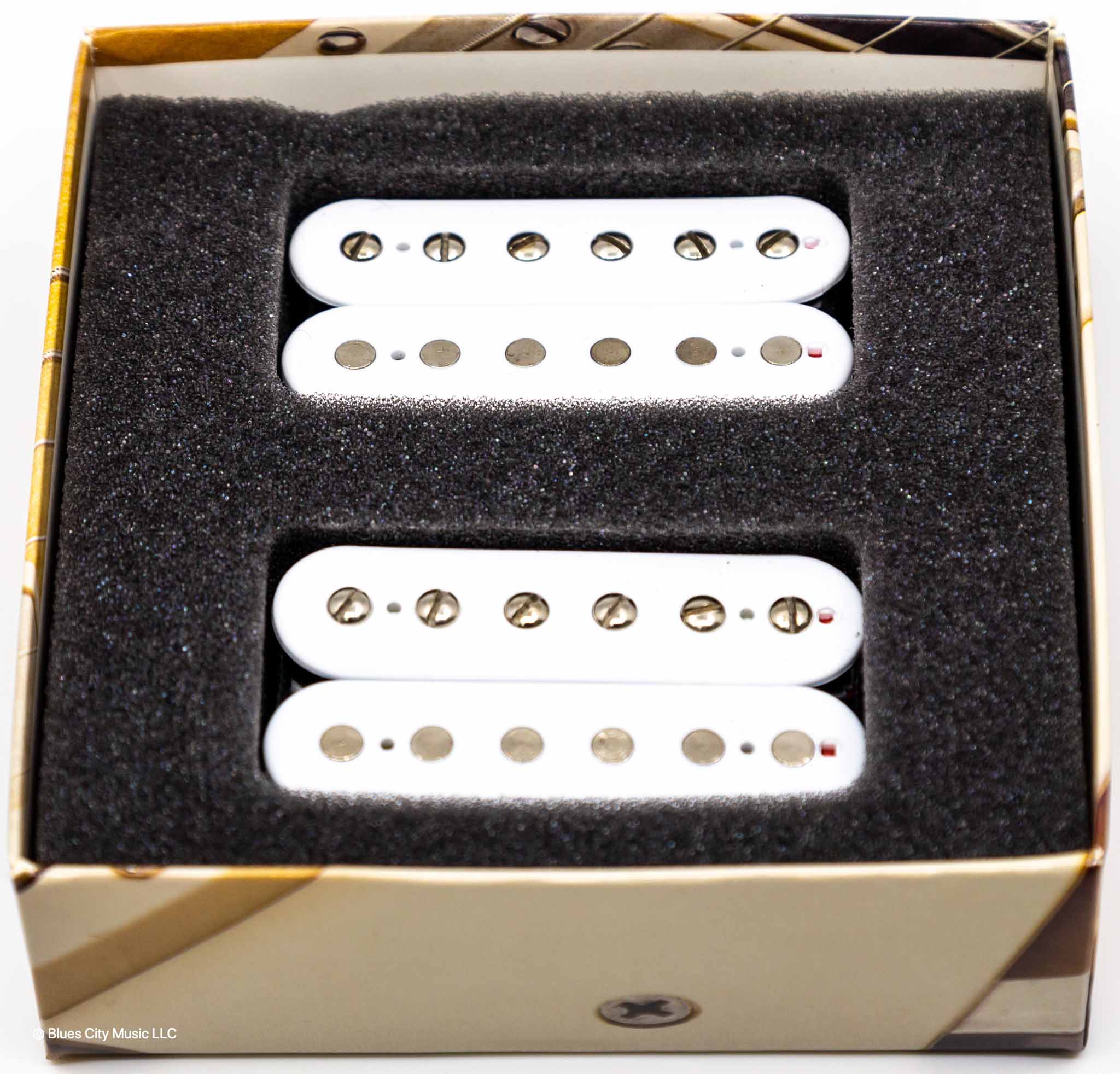 Bare Knuckle Pickups - Black Dog Set - Potted - Double White