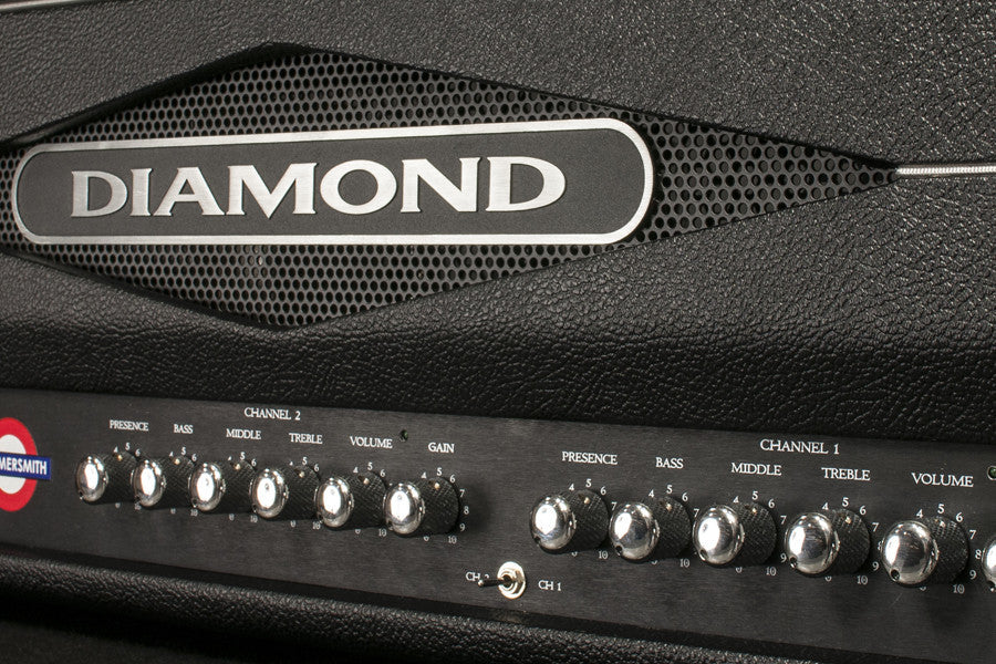 Diamond Amplification Hammersmith 100 Watt Usa Made Tube Amplifier Blues City Music Llc