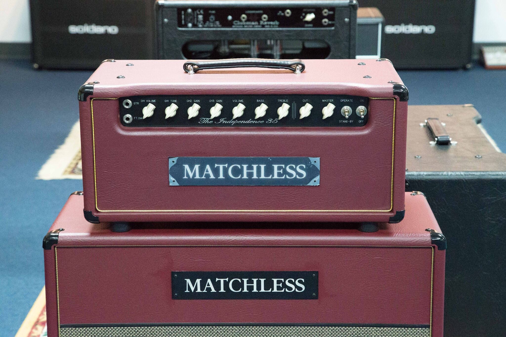 Matchless Independence 35 35 Watt Head With Reverb Blues