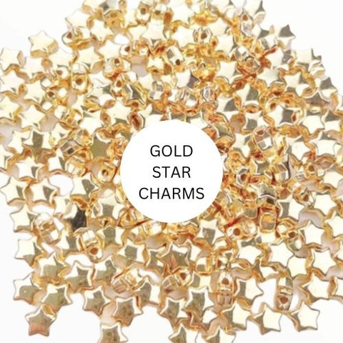 Gold Star Beads