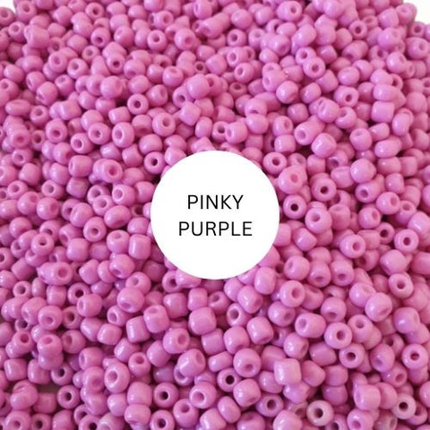 Pinky Purple Beads