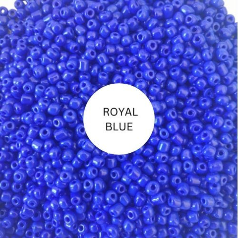 Royal Blue Beads