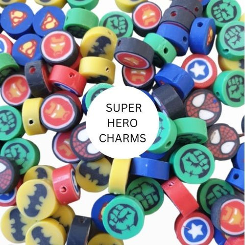 Super Hero Charms