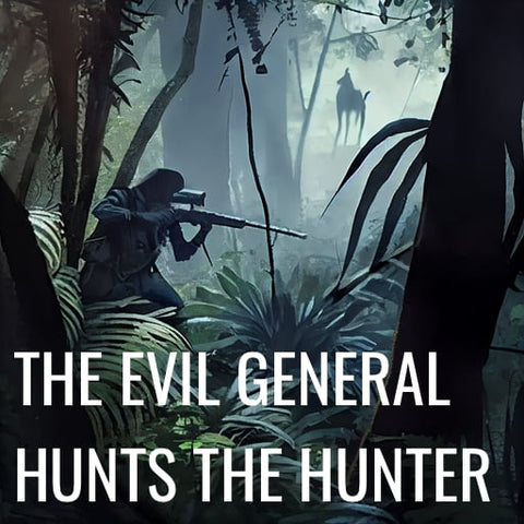 A hunter in the jungle