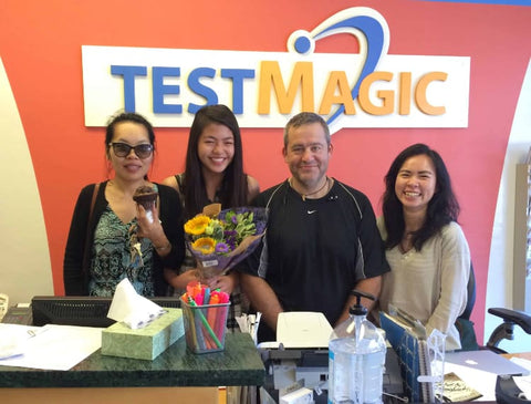 TestMagic staff in 2015