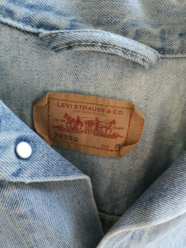 Levi's Denim Trucker Jacket - Size Medium – Bad Seed Vintage