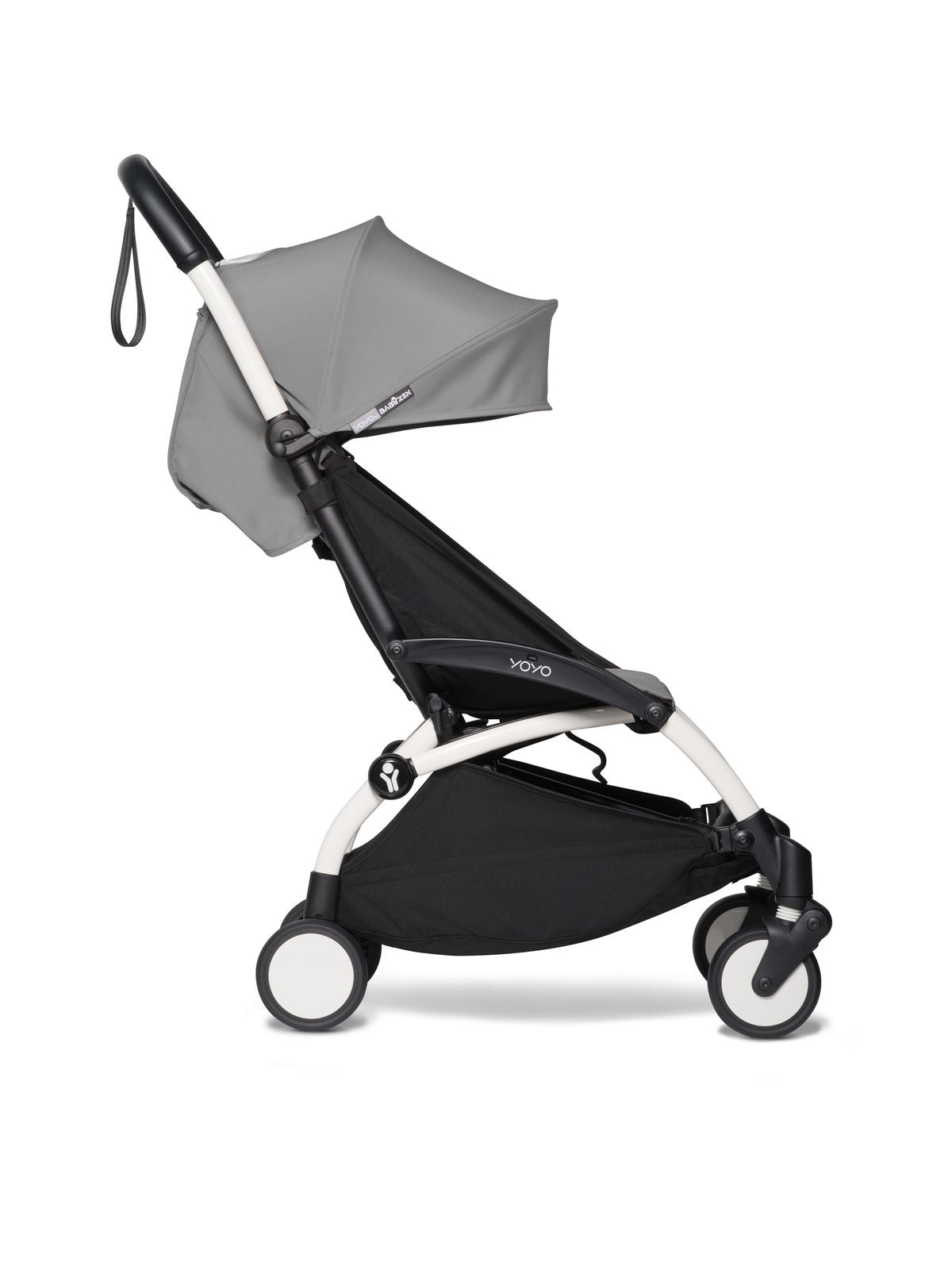 Grey YOYO 2 6+ Stroller - White Frame